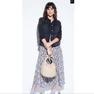 Joe’s Jeans Ashley raw hem denim jacket